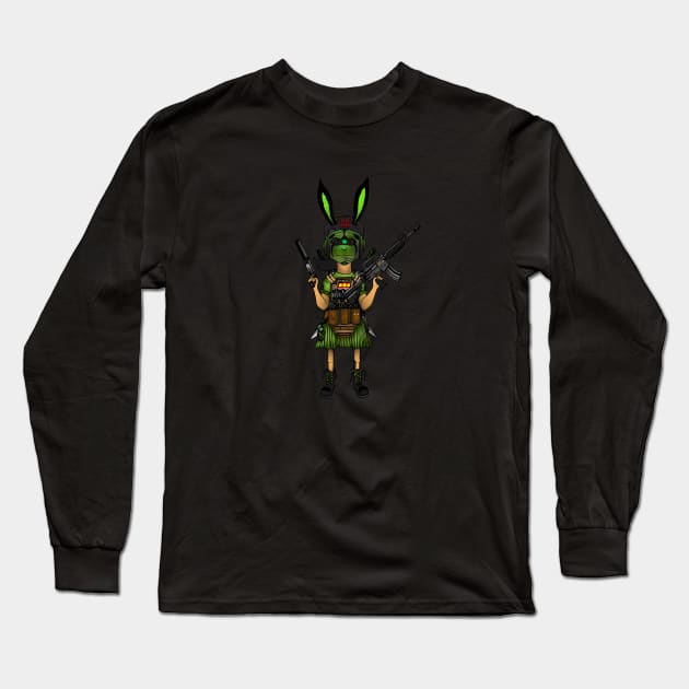 Seal Team Louise Long Sleeve T-Shirt by Space Dog Select